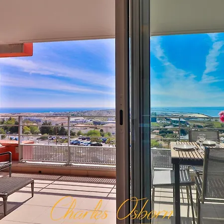 Le Thau Lido, Vue Imprenable, Garage Prive * Sète